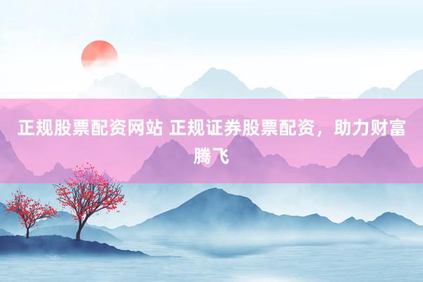 正规股票配资网站 正规证券股票配资，助力财富腾飞